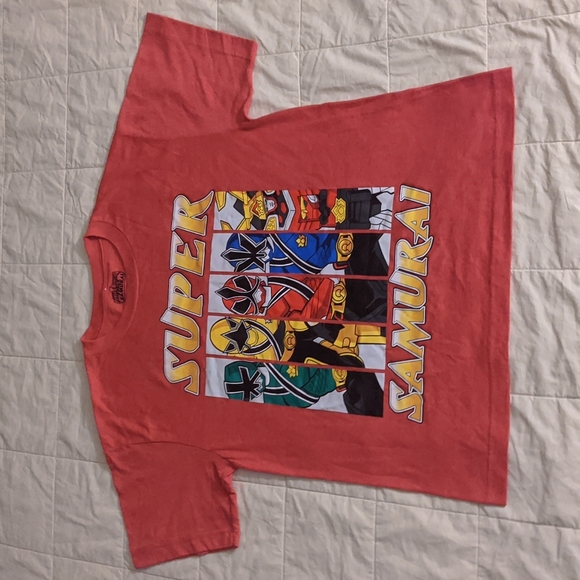 Super Samurai Power Rangers boys tee - Picture 3 of 4